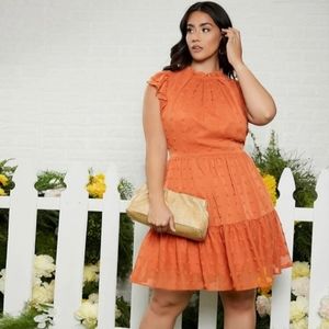Swiss Dot Print Dress